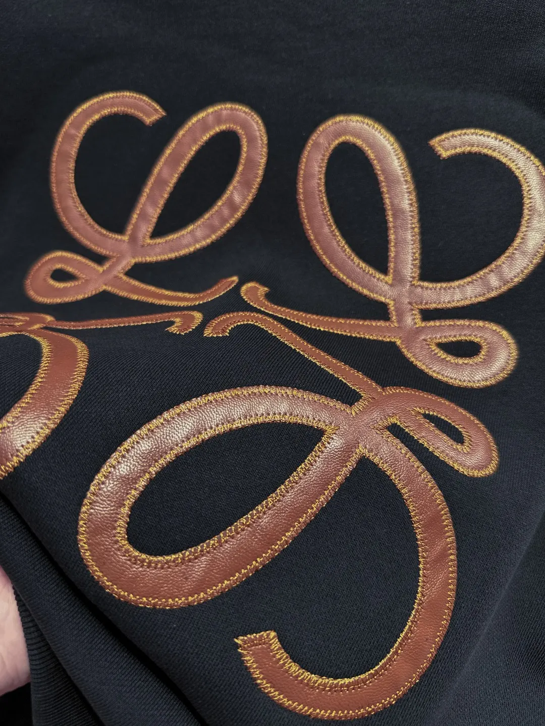 Anagram Embroidered Cotton Sweatshirt D19519697 — view 6