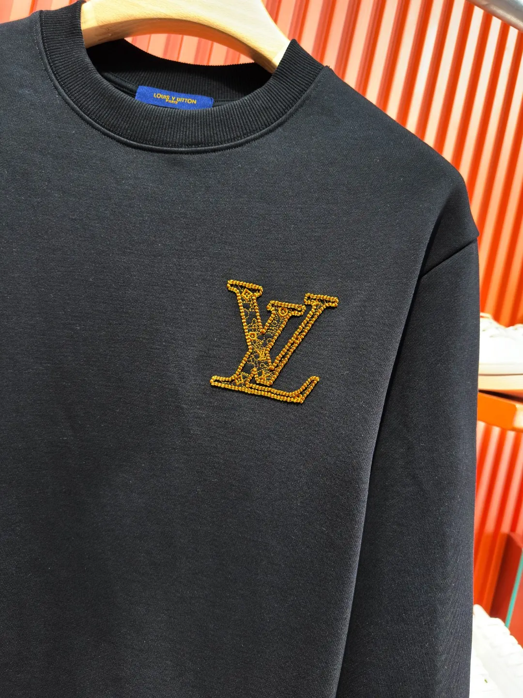 Embroidered Logo Cotton Crew-Neck Sweatshirt D19519705 — view 5