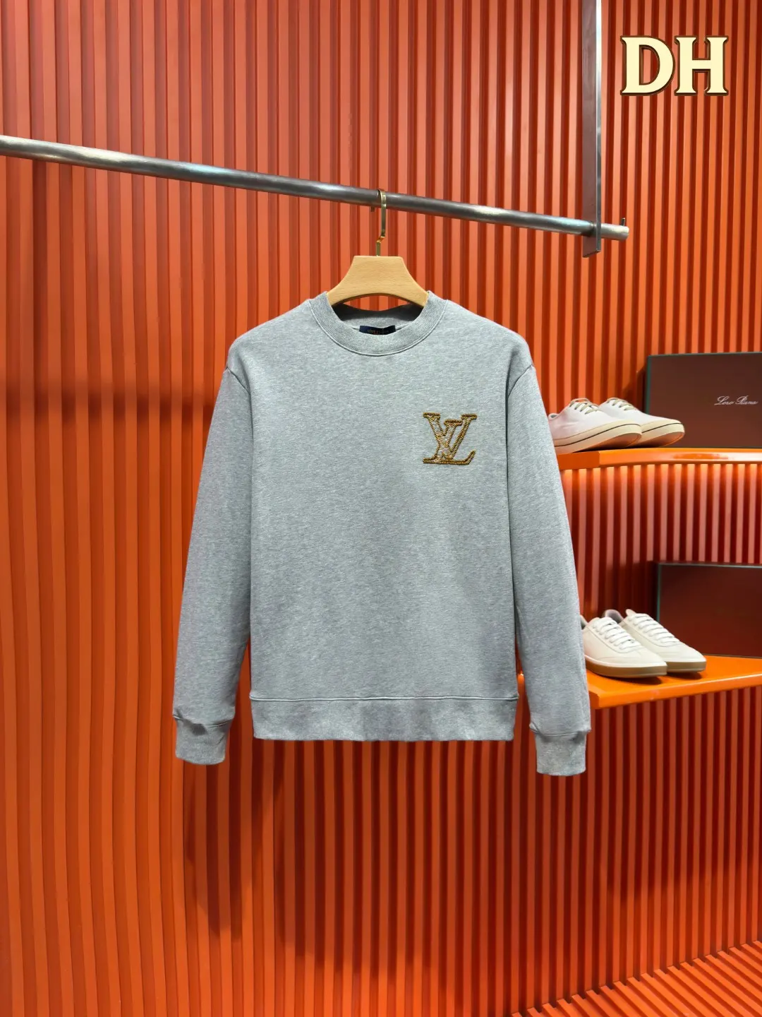 Embroidered Logo Cotton-Jersey Sweatshirt D19519706