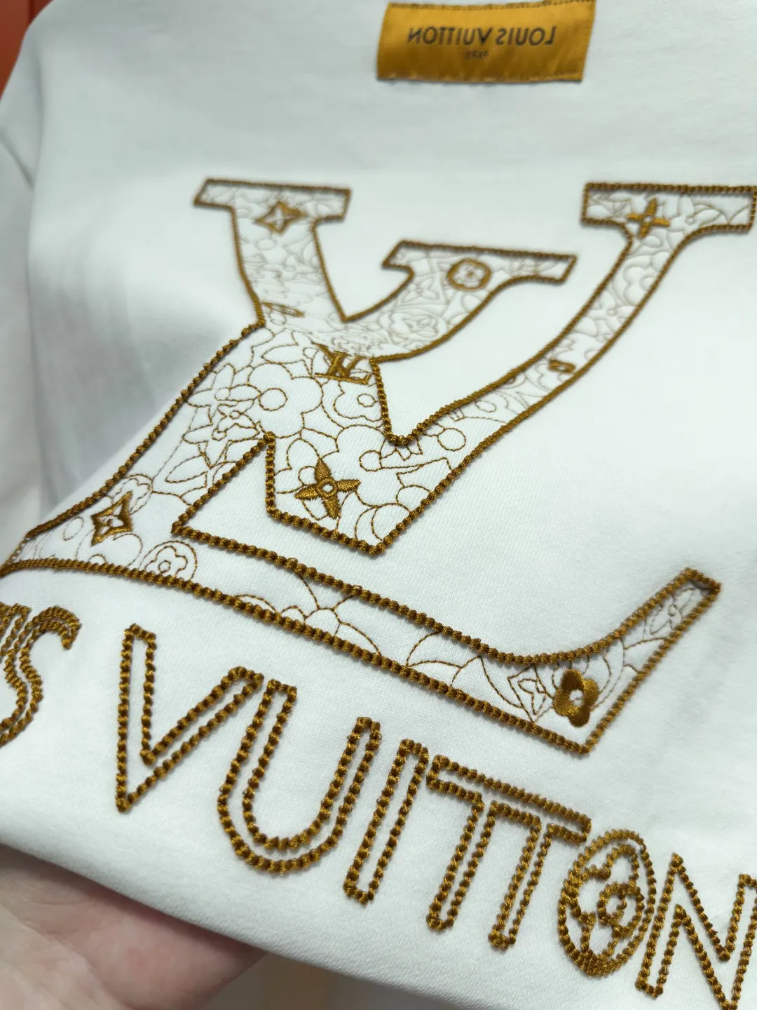 Embroidered Logo Crew-Neck Sweatshirt D19519703 — view 7