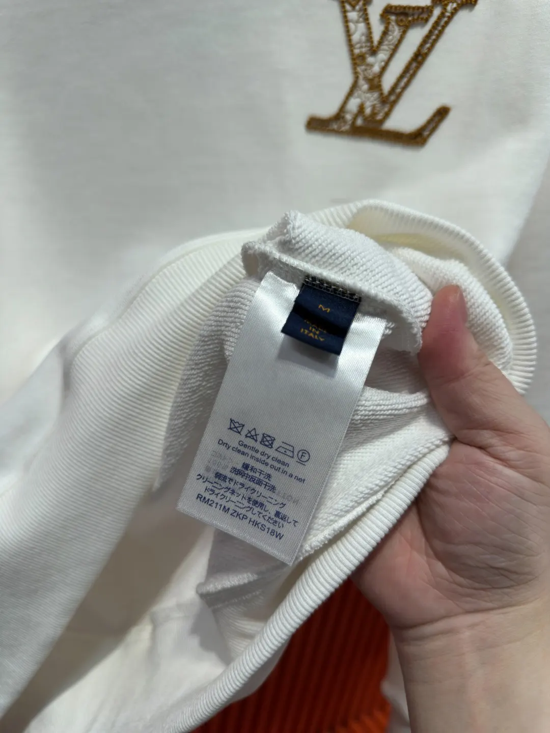 Embroidered Logo Crew-Neck Sweatshirt D19519703 — view 12