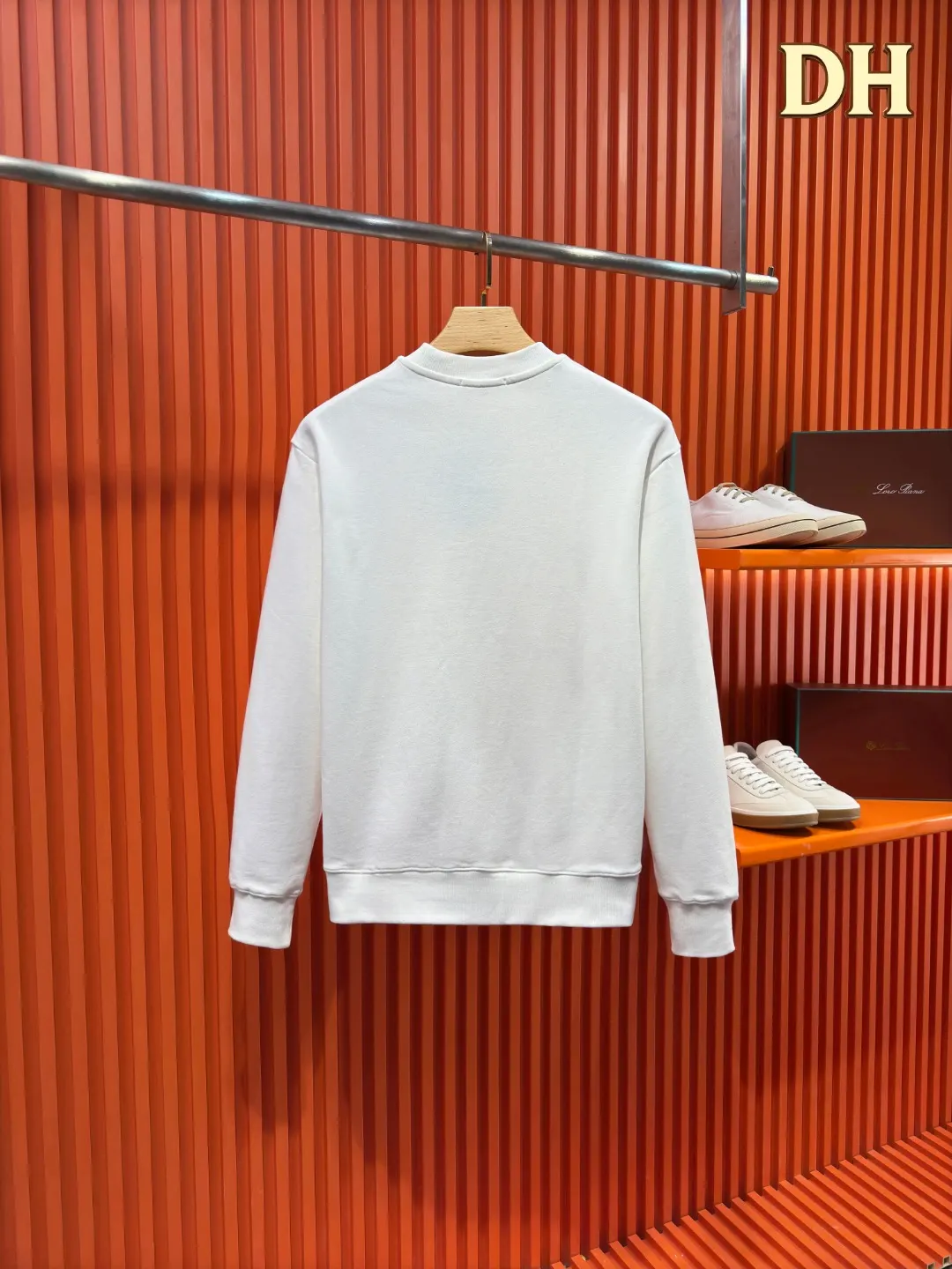 Logo-Embellished Cotton-Jersey Sweatshirt D19519693 — view 2