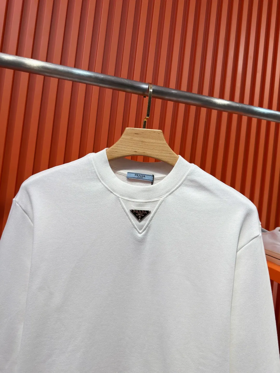 Logo-Embellished Cotton-Jersey Sweatshirt D19519693 — view 4