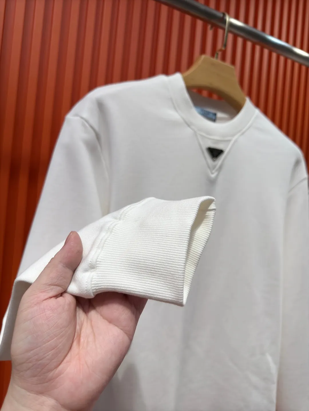Logo-Embellished Cotton-Jersey Sweatshirt D19519693 — view 6