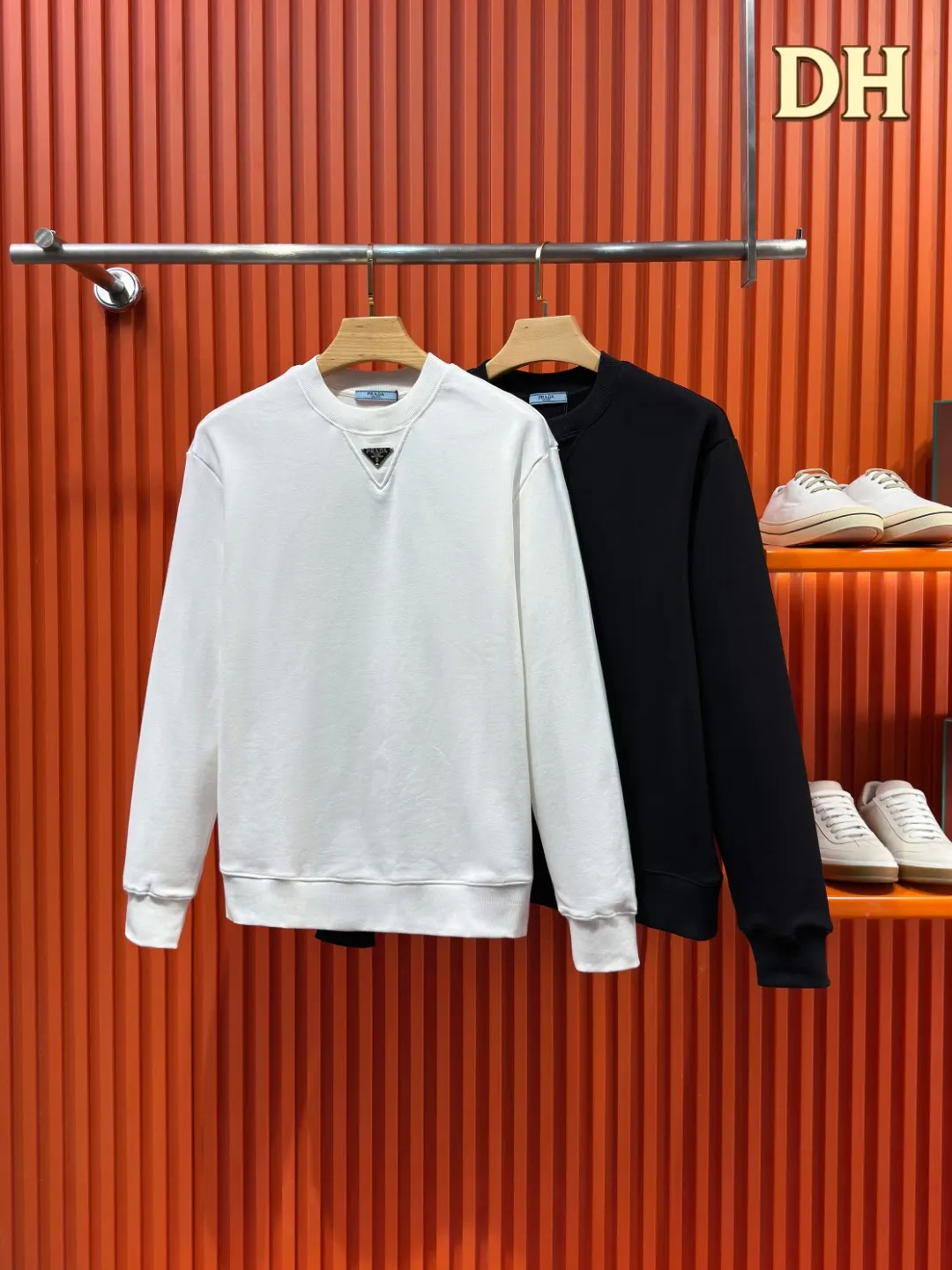 Logo-Embellished Cotton-Jersey Sweatshirt D19519694 — view 3
