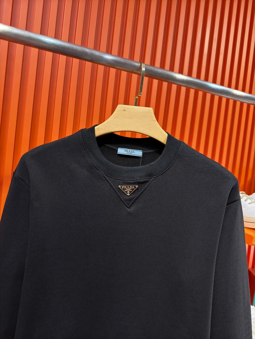 Logo-Embellished Cotton-Jersey Sweatshirt D19519694 — view 4