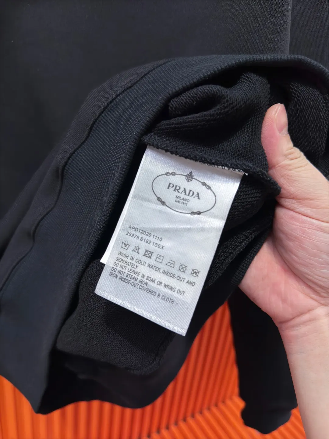 Logo-Embellished Cotton-Jersey Sweatshirt D19519694 — view 11