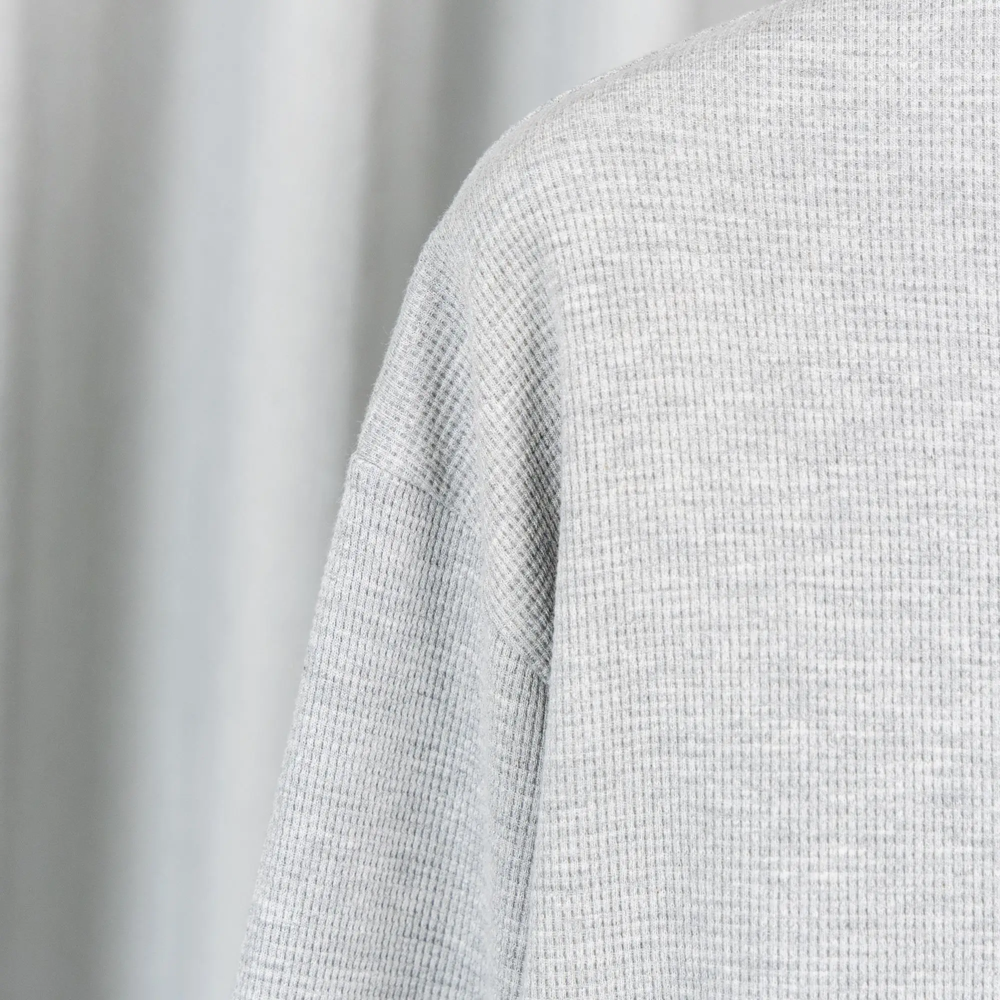 Chrome Hearts Waffle-Knit Long-Sleeve Henley D20019748 — view 9