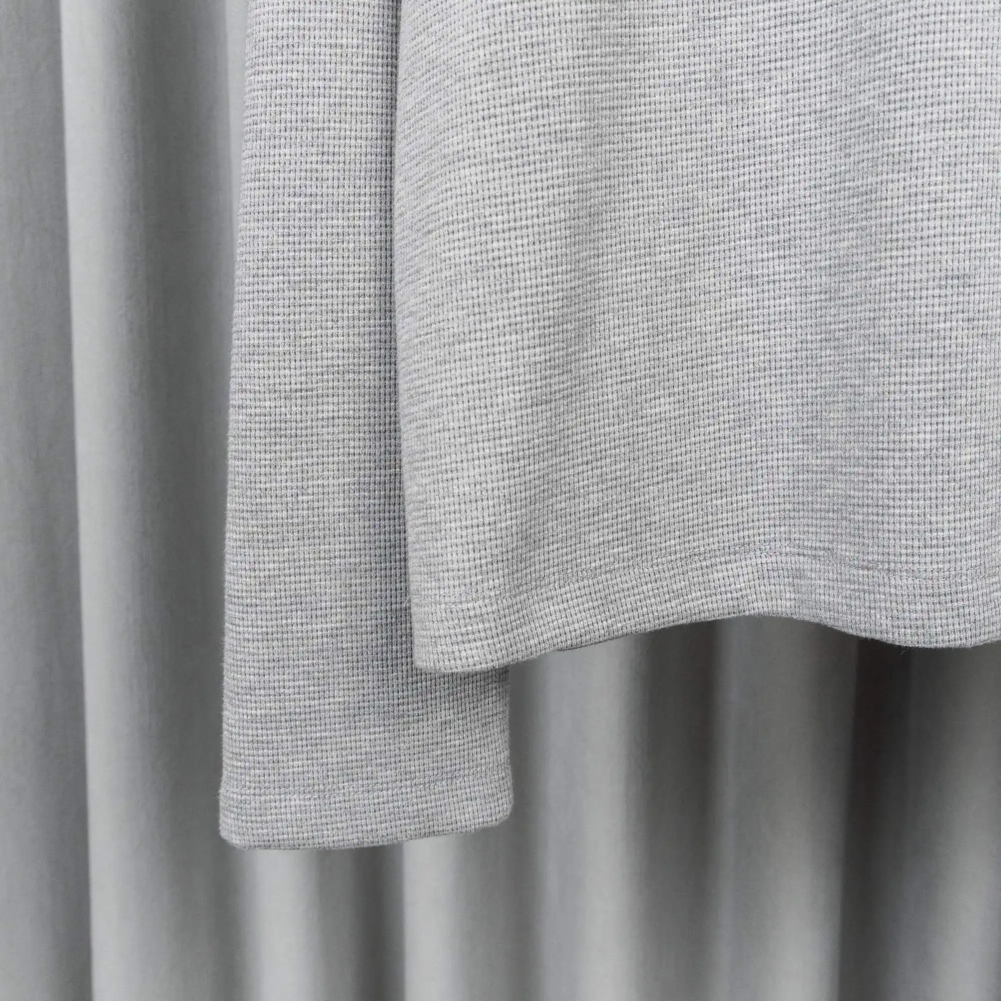 Chrome Hearts Waffle-Knit Henley Long Sleeve Top D20019752 — view 13
