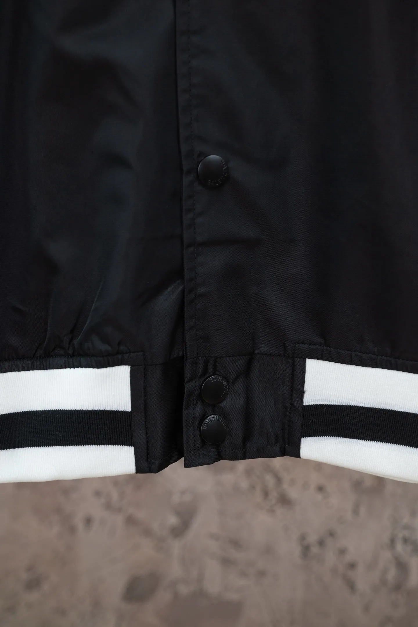 Embroidered Nylon Bomber Flight Jacket D22019792 — view 4