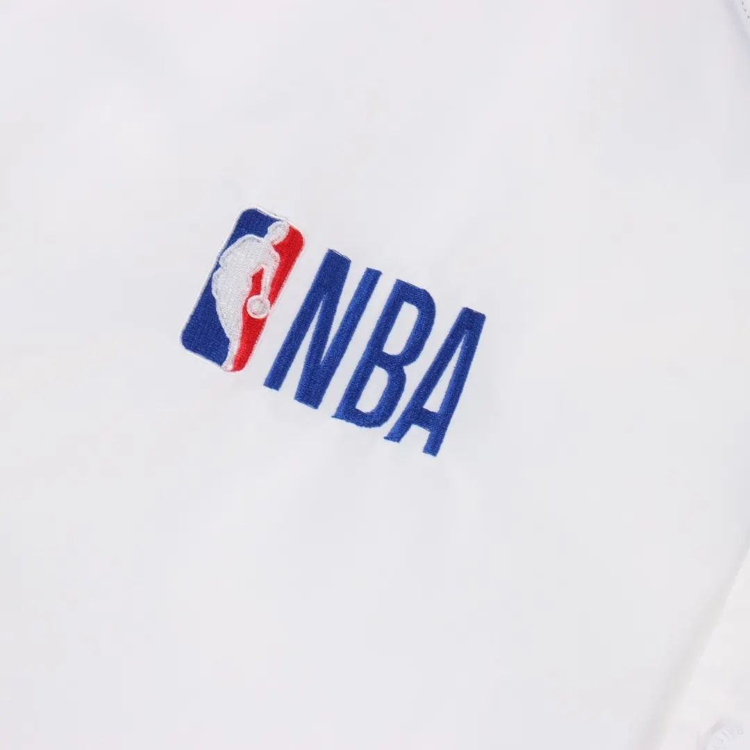 NBA Embroidered Nylon Bomber Jacket D22019789 — view 4