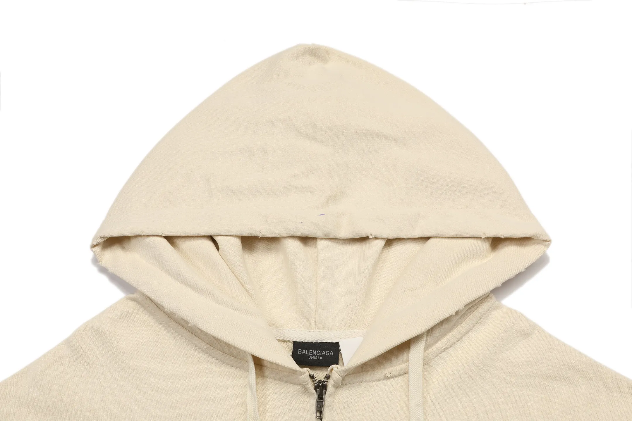 Tattoo 1917 Oversized Zip-Up Hoodie D22519808 — view 3