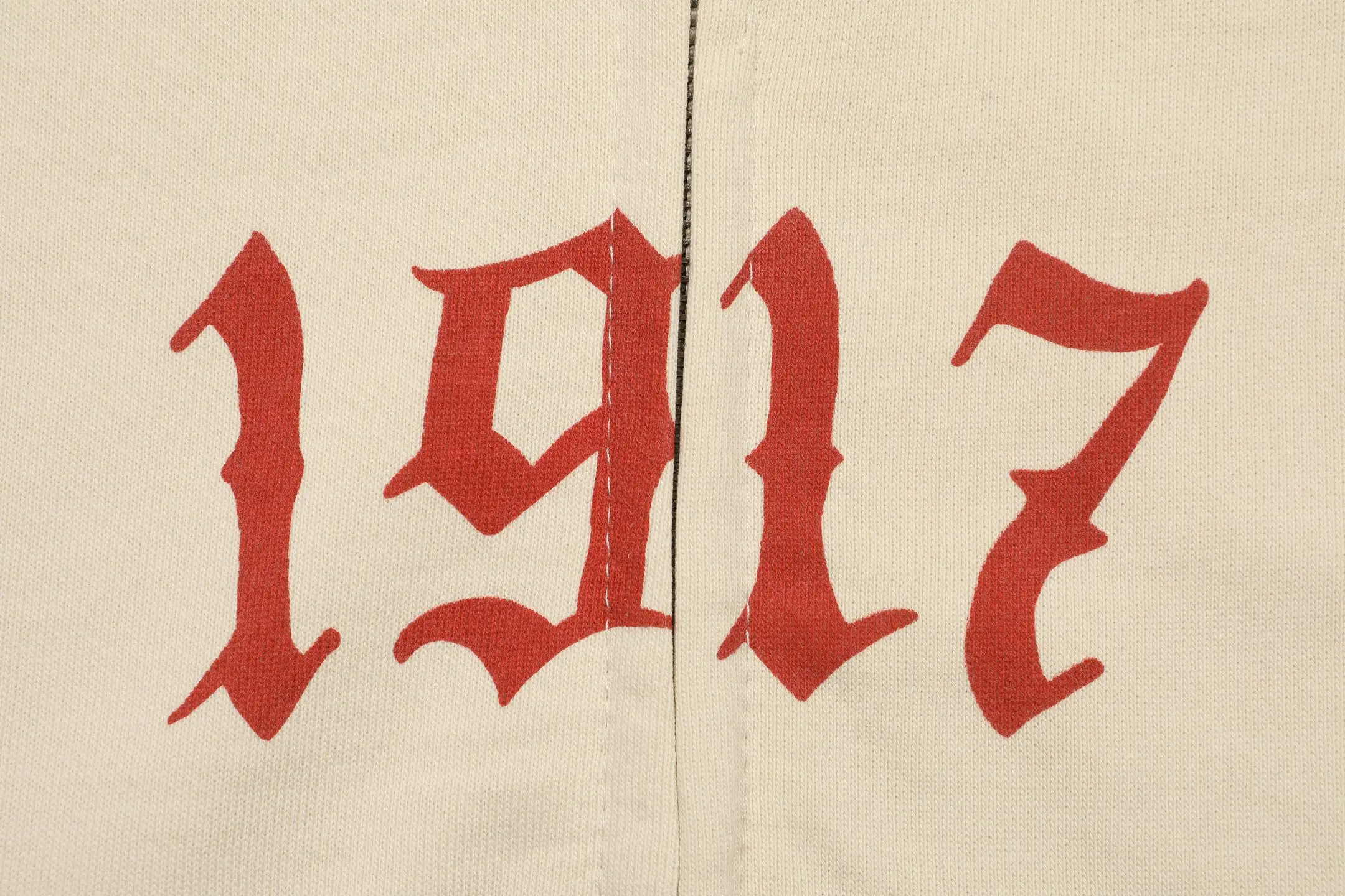 Tattoo 1917 Oversized Zip-Up Hoodie D22519808 — view 5