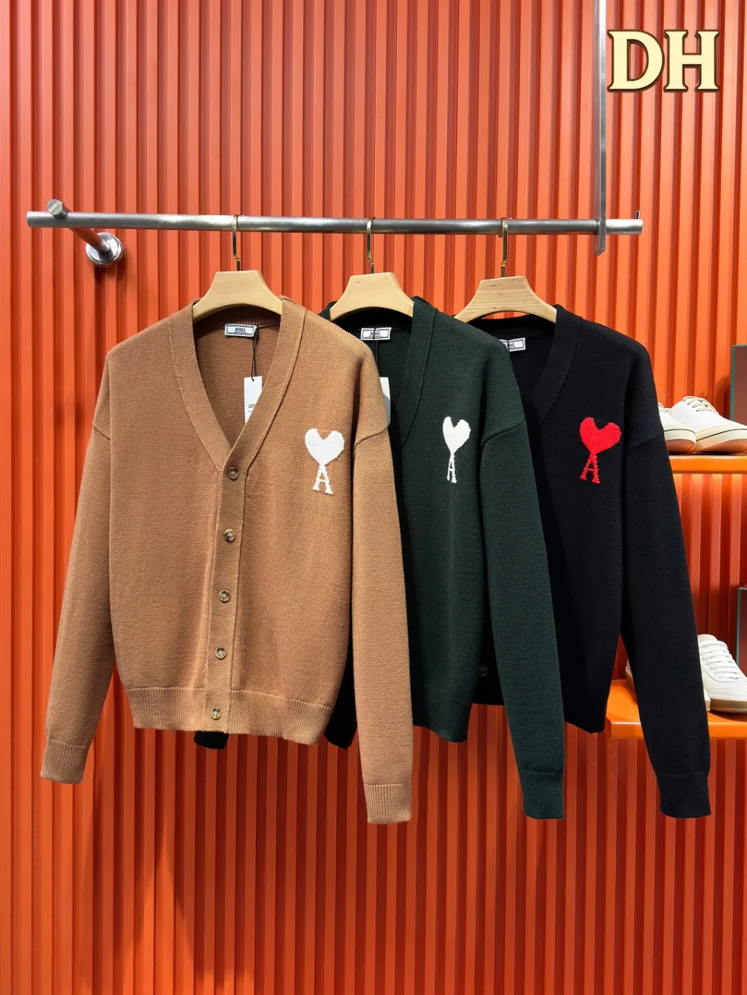 Ami de Coeur Wool-Blend Cardigan D22519726 — view 3