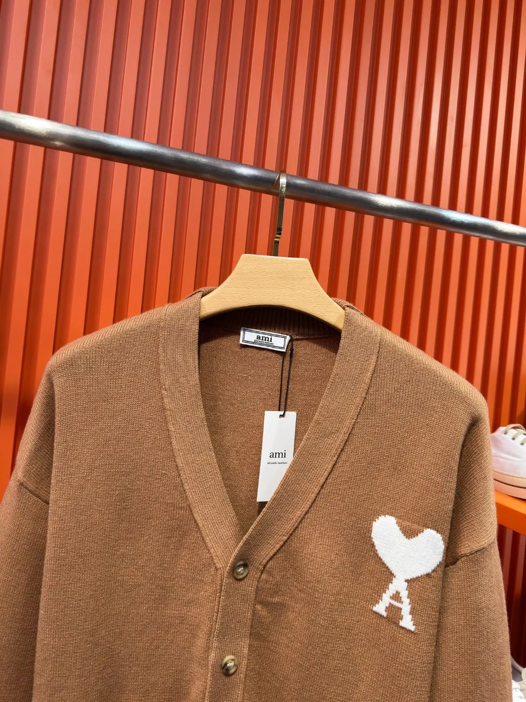 Ami de Coeur Wool-Blend Cardigan D22519726 — view 4