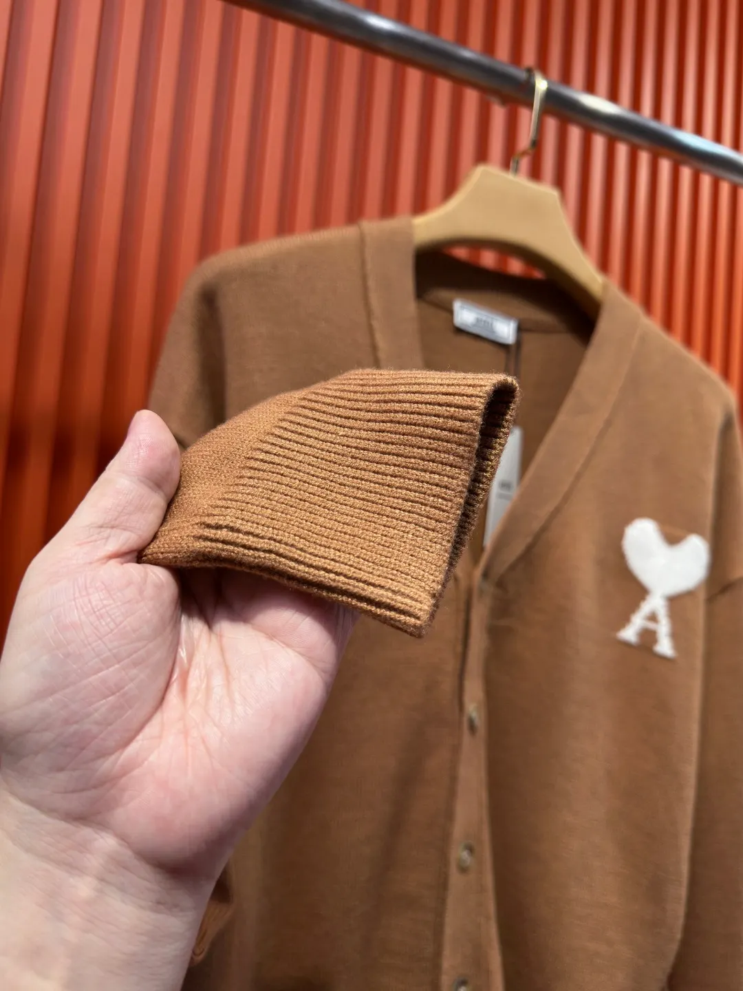 Ami de Coeur Wool-Blend Cardigan D22519726 — view 6