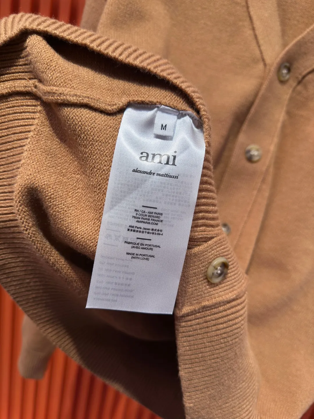 Ami de Coeur Wool-Blend Cardigan D22519726 — view 13