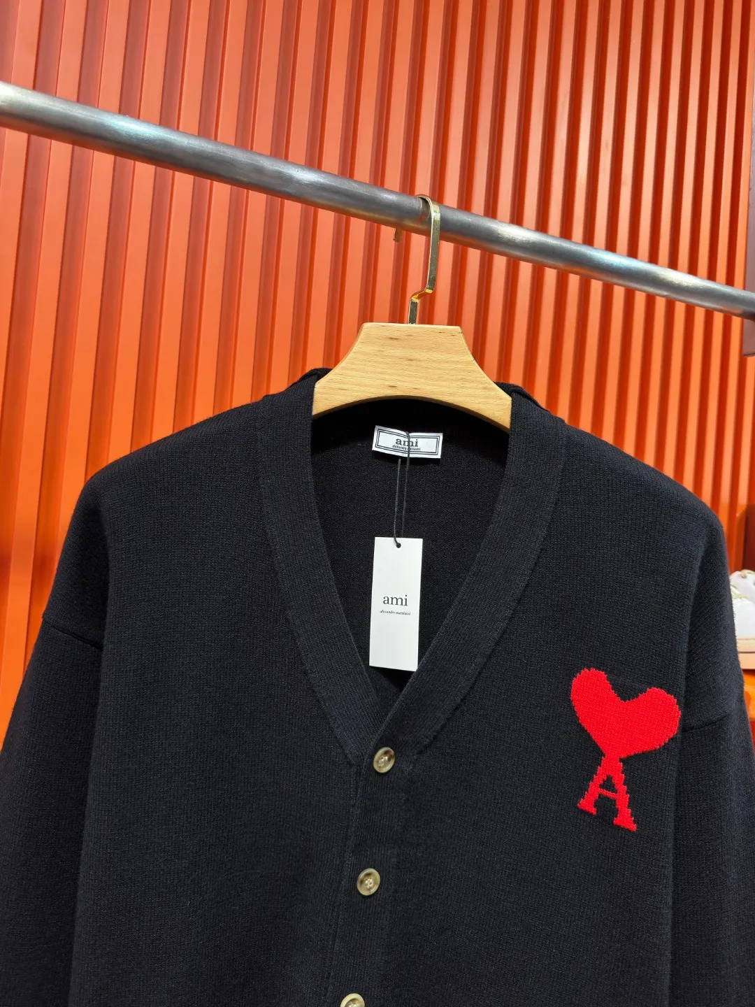 Ami de Coeur Wool-Blend Cardigan D22519724 — view 4