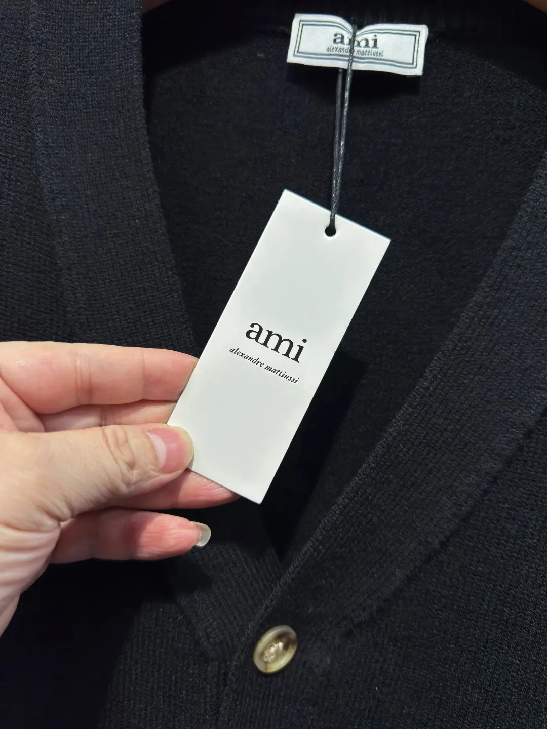 Ami de Coeur Wool-Blend Cardigan D22519724 — view 12