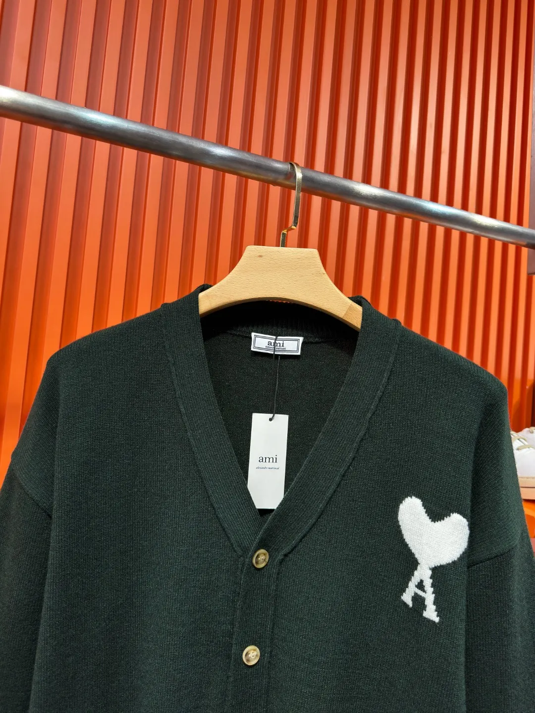 Ami de Coeur Wool-Blend Cardigan D22519725 — view 4