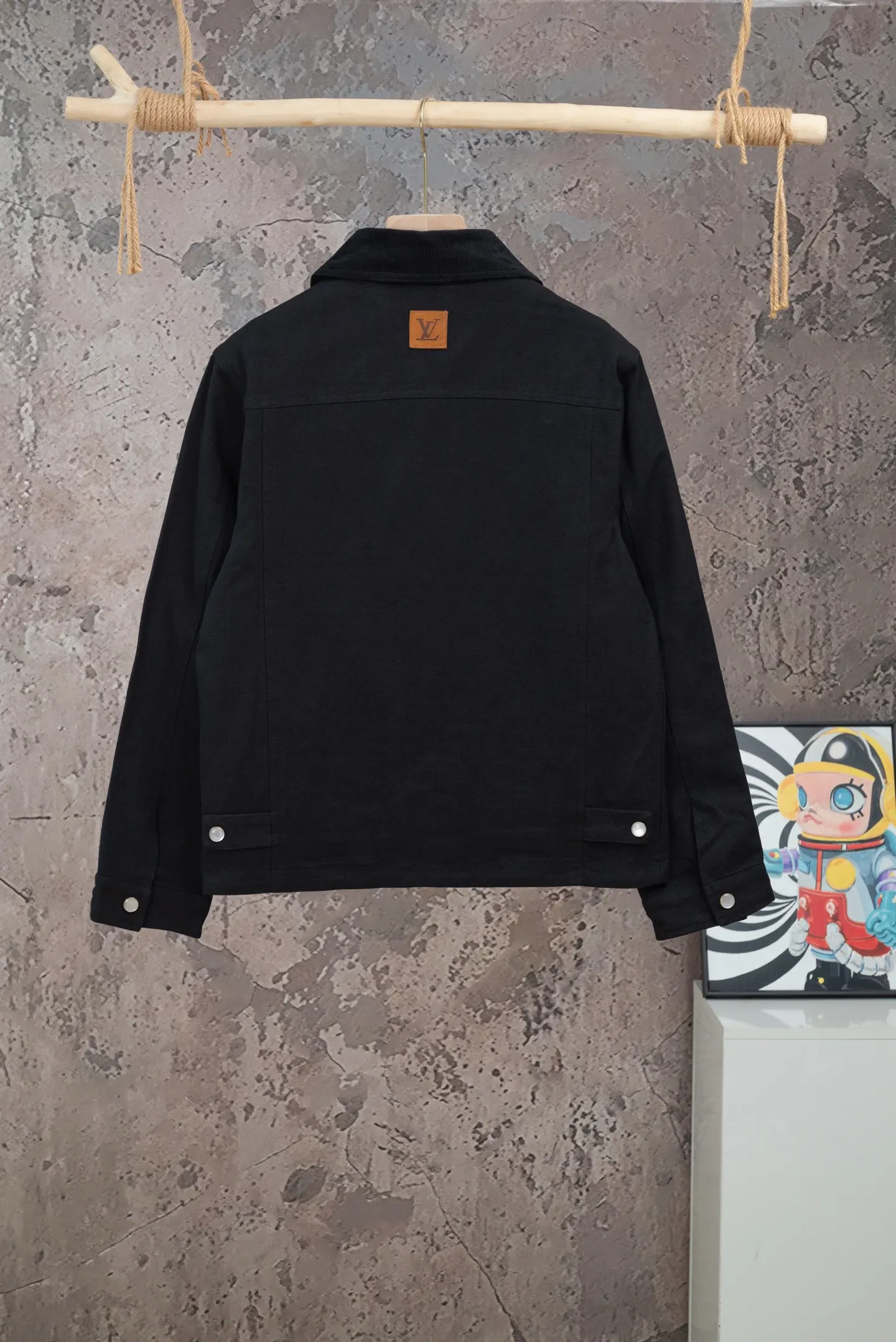 Embroidered Canvas Workwear Jacket D23019780 — view 2