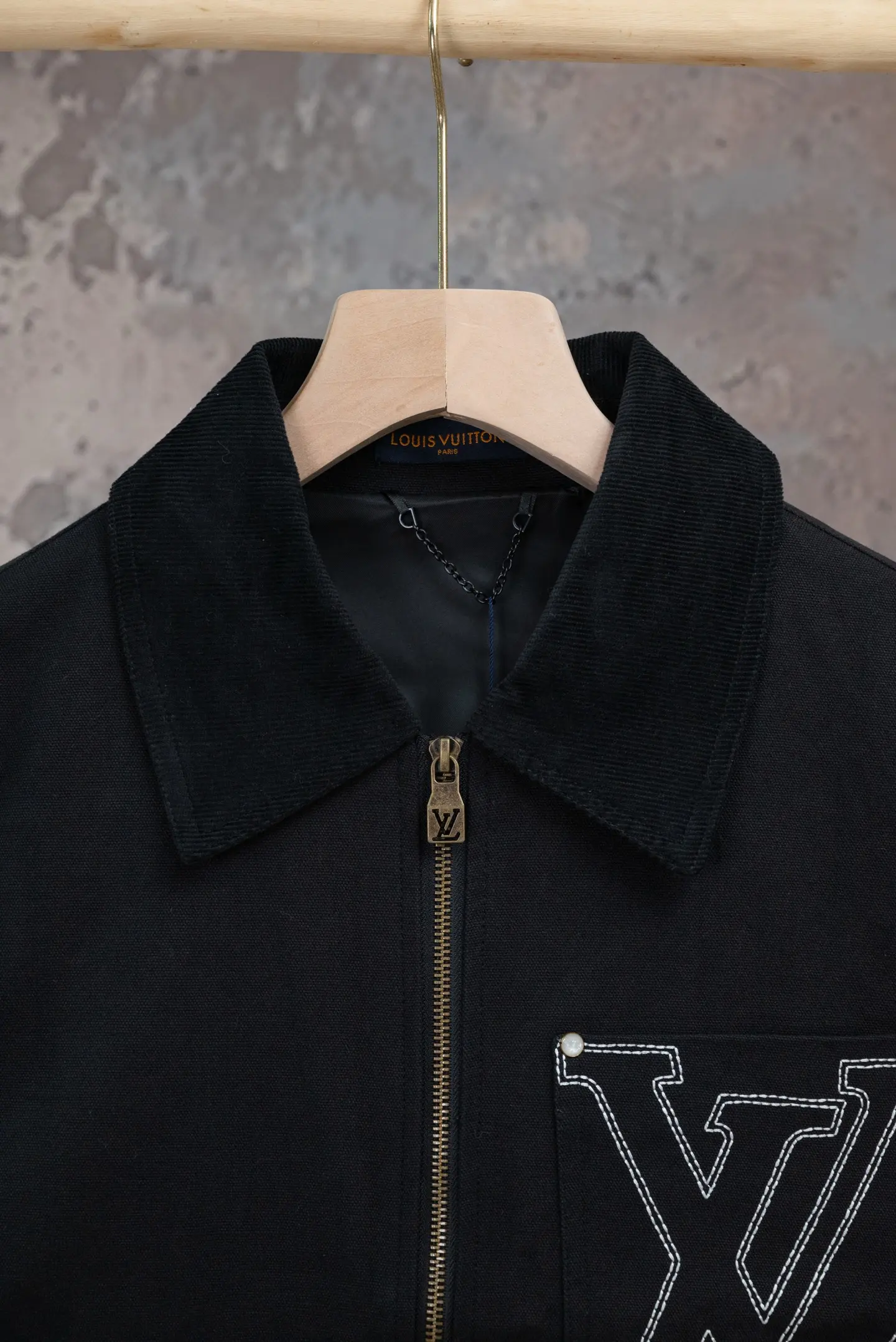 Embroidered Canvas Workwear Jacket D23019780 — view 3