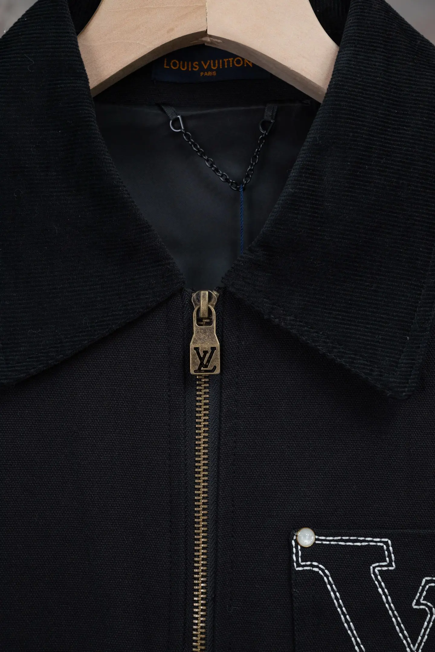 Embroidered Canvas Workwear Jacket D23019780 — view 6
