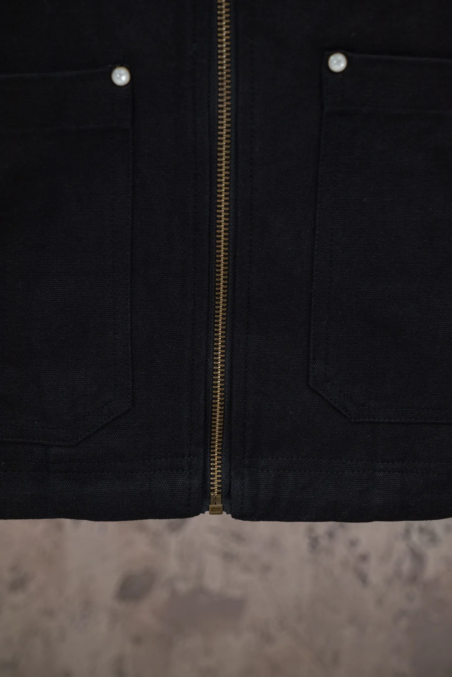Embroidered Canvas Workwear Jacket D23019780 — view 7