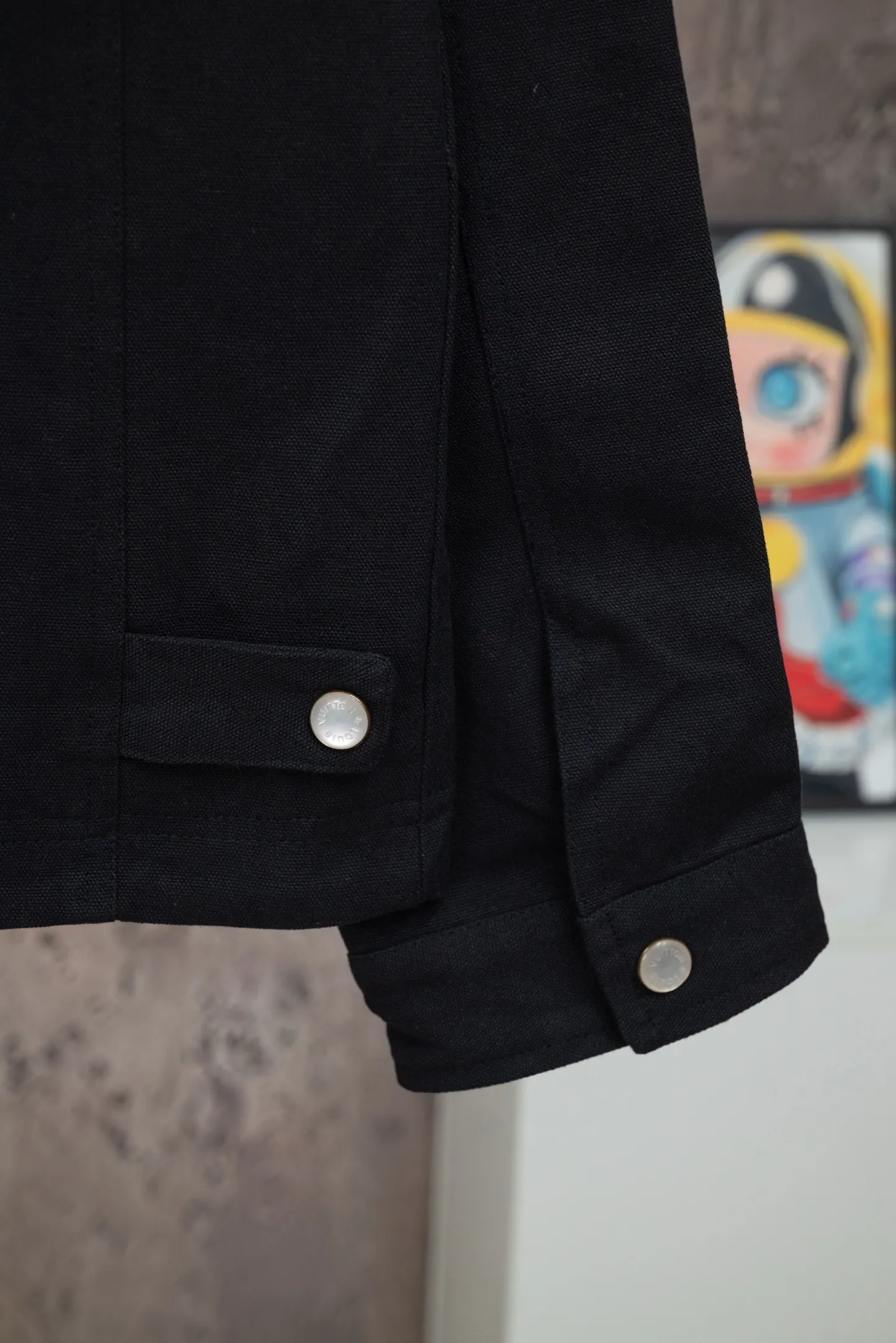 Embroidered Canvas Workwear Jacket D23019780 — view 8