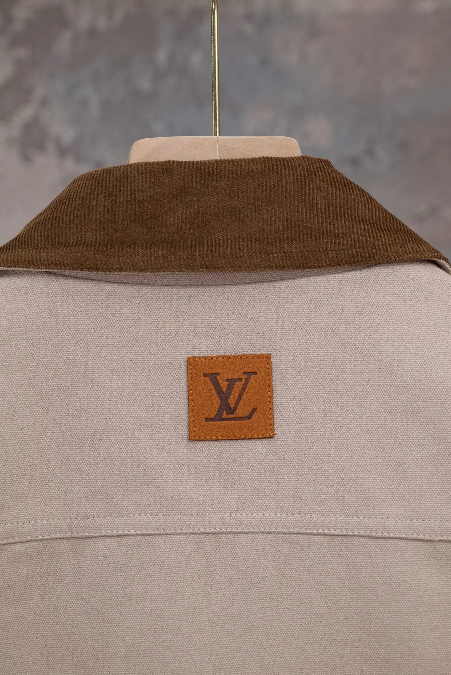 Embroidered Canvas Workwear Jacket D23019781 — view 4
