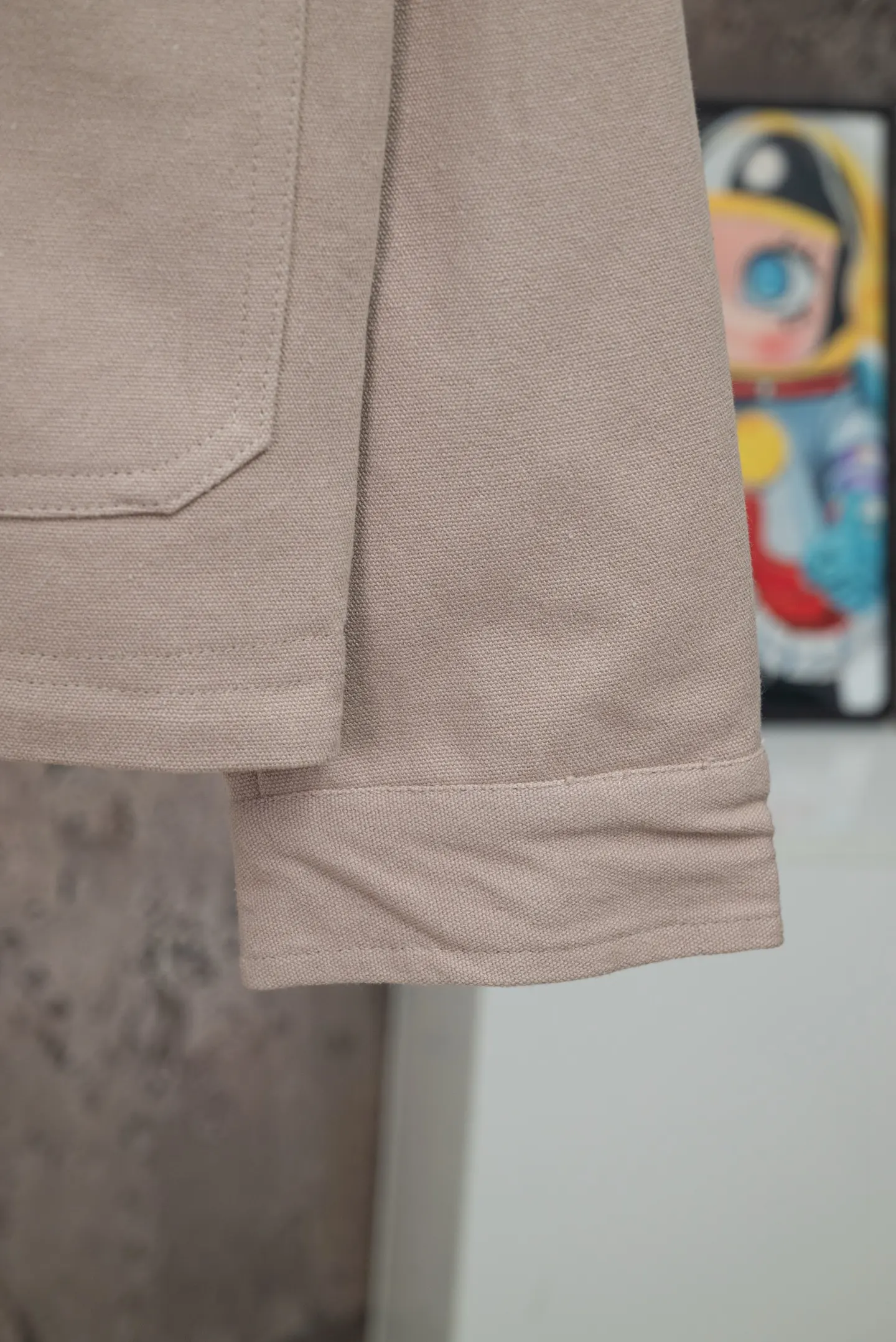 Embroidered Canvas Workwear Jacket D23019781 — view 11