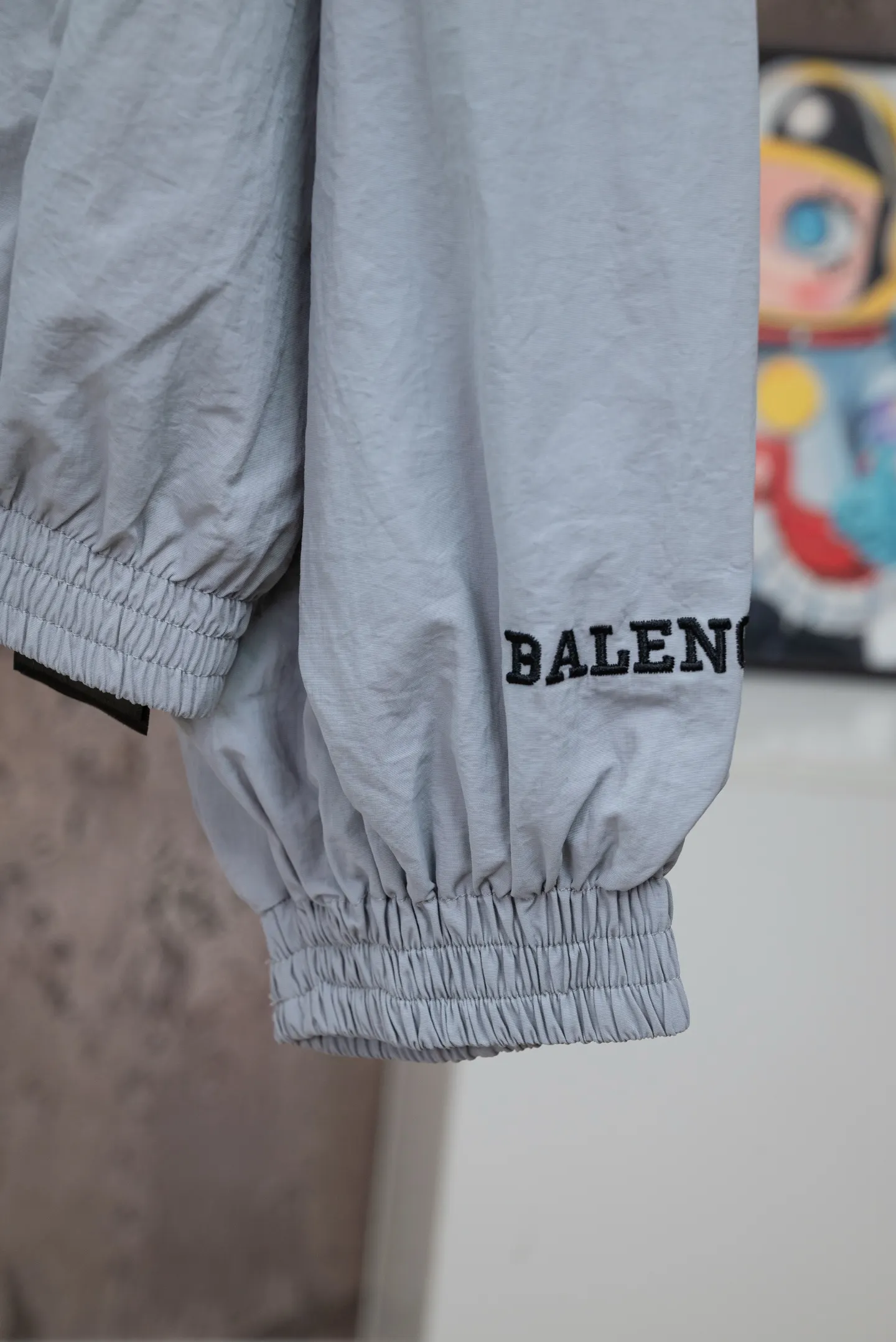 Logo-Embroidered Waterproof Track Jacket D24019787 — view 6