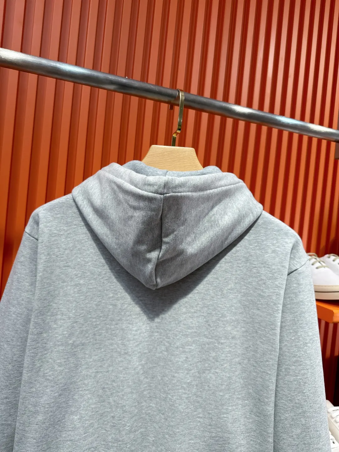 Anagram Logo Embroidered Zip-Up Hoodie D24519715 — view 11