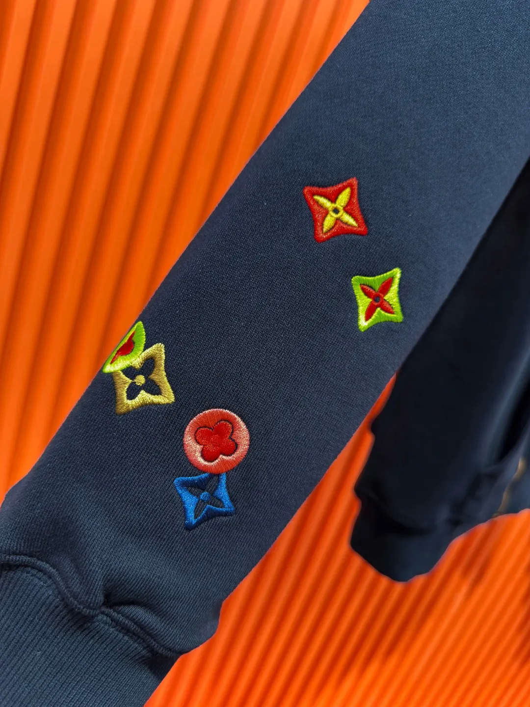 Embroidered Monogram Zip-Up Hoodie D24519723 — view 6