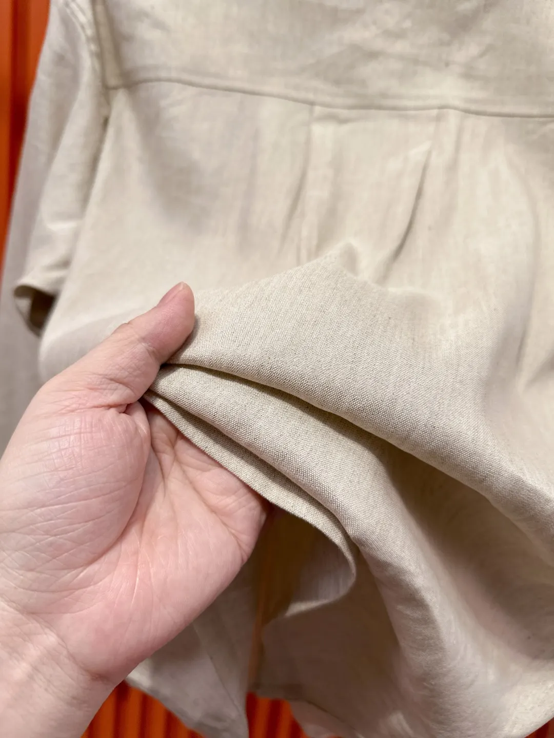 Embroidered Tencel-Linen Shirt and Trousers Set D41019719 — view 17