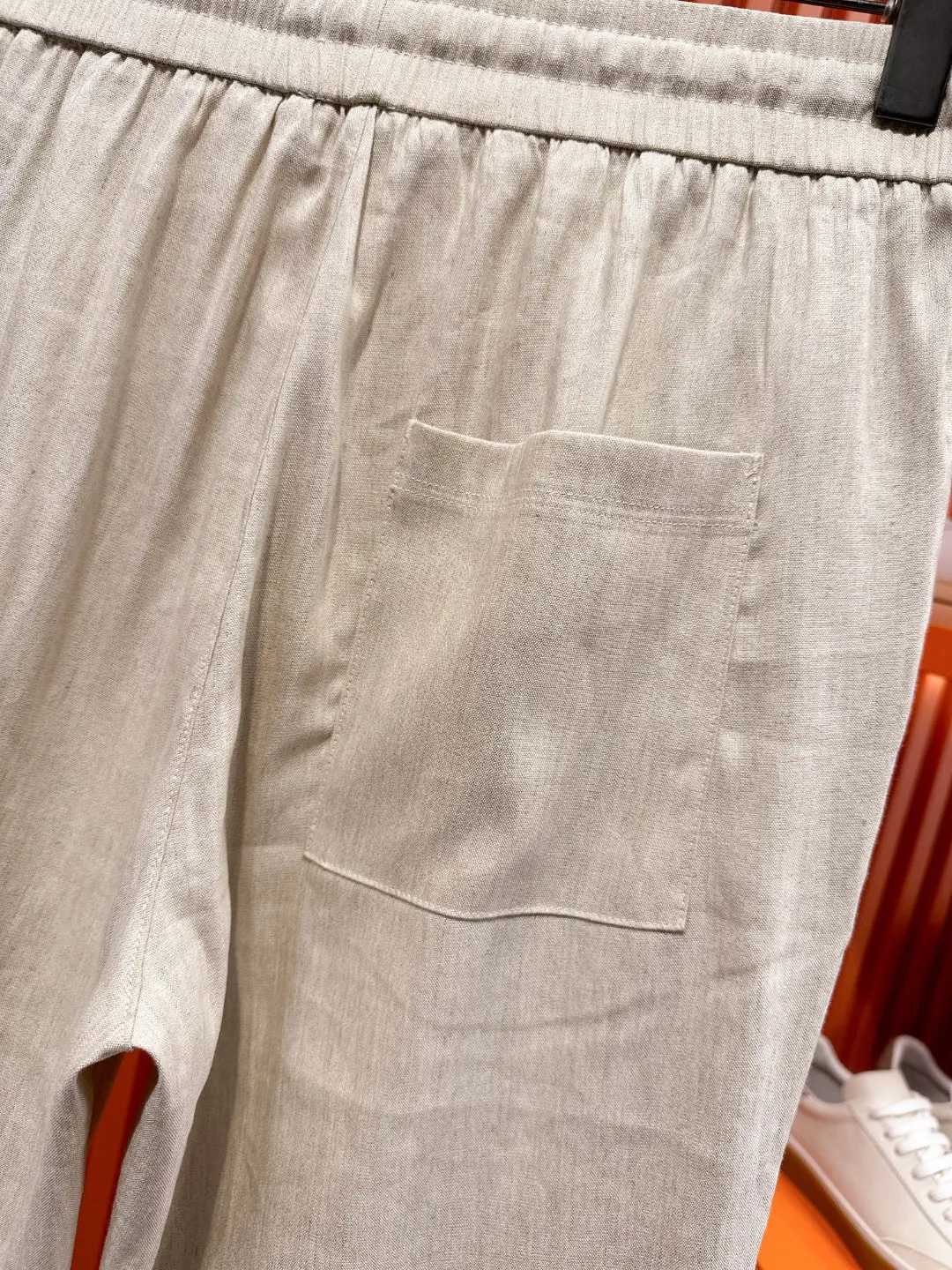 Embroidered Tencel-Linen Shirt and Trousers Set D41019719 — view 27