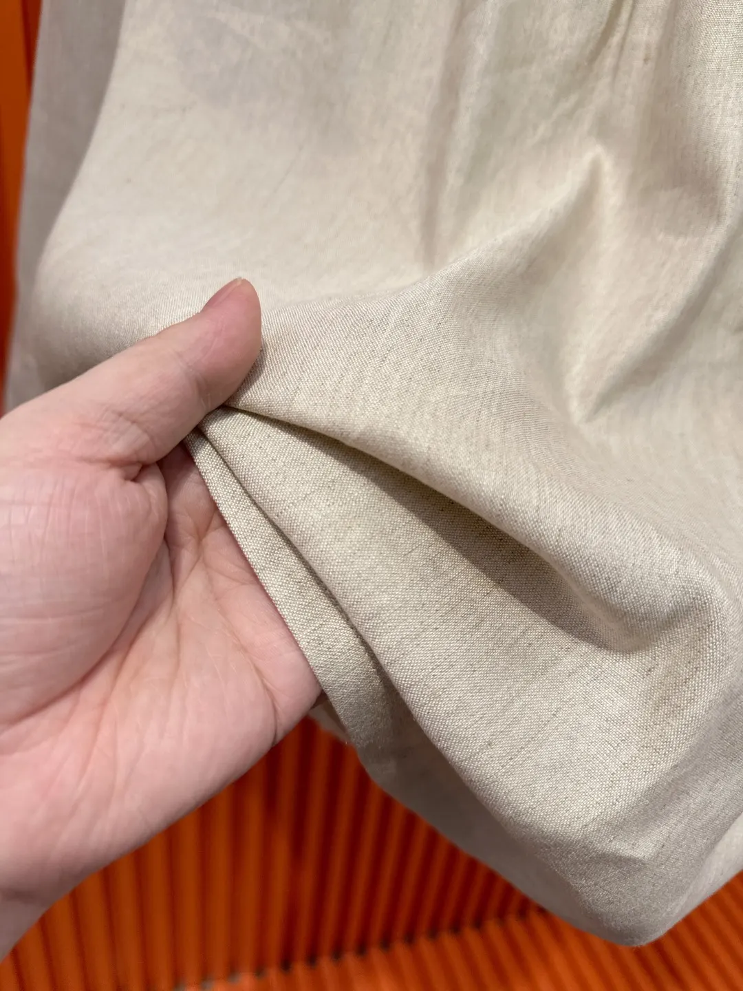 Linen and Tencel Blend Shirt and Trousers Set D41019717 — view 14
