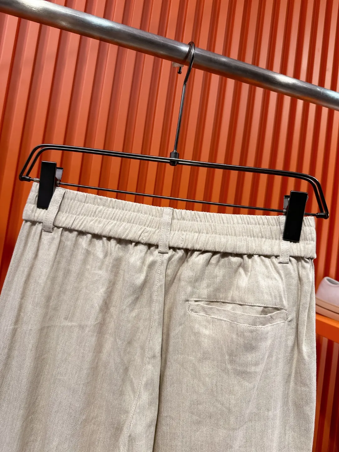 Linen and Tencel Blend Shirt and Trousers Set D41019717 — view 22
