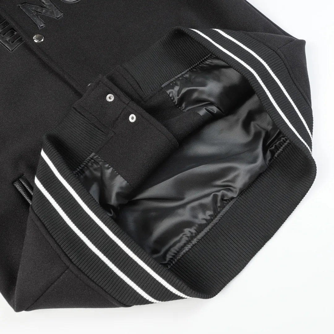 Logo Patch Hooded Varsity Jacket D27022181 — view 7