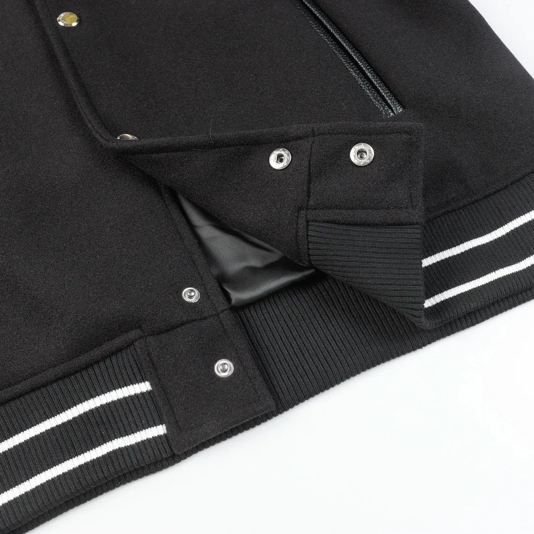 Logo Patch Hooded Varsity Jacket D27022181 — view 8