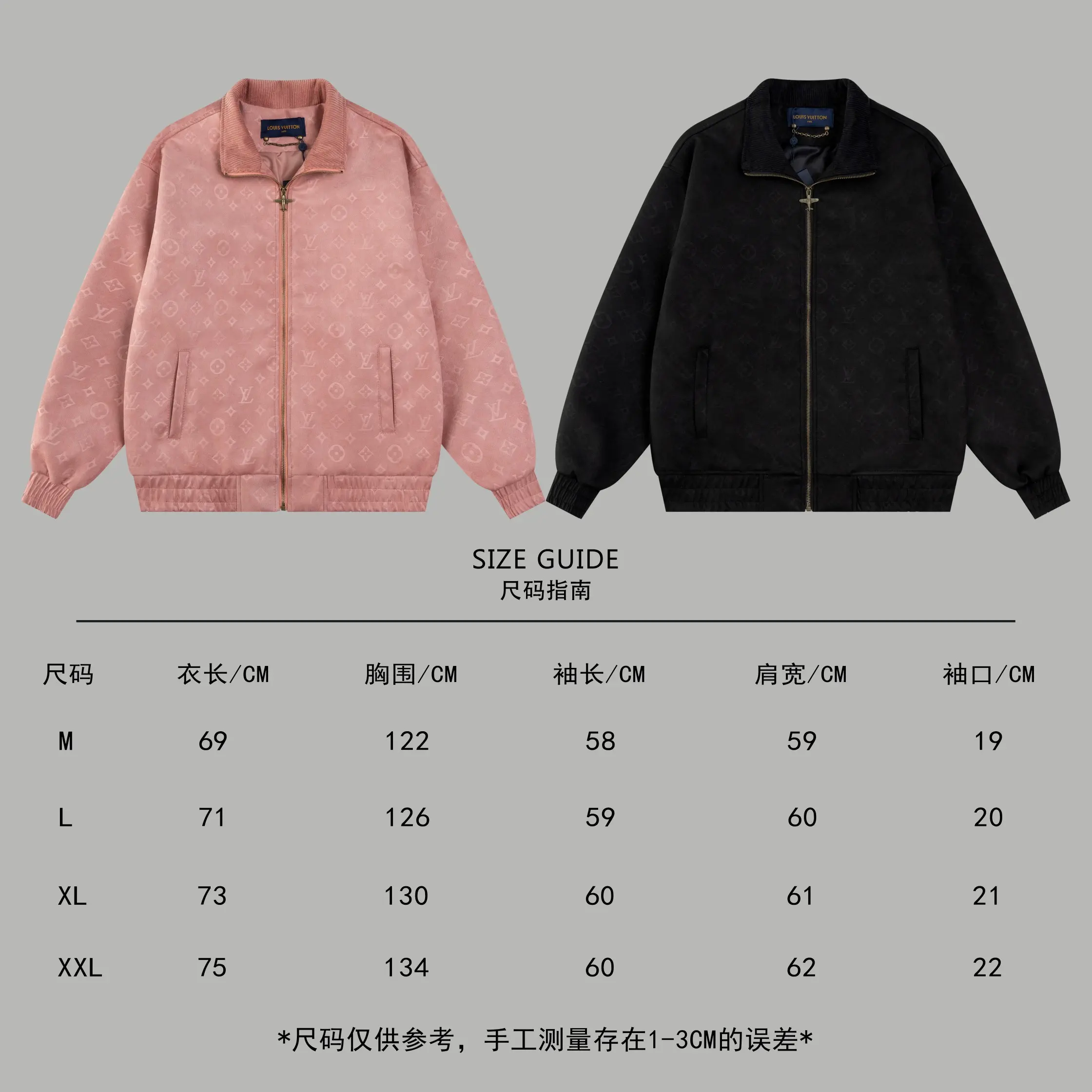 Monogram Embroidered Suede Bomber Jacket D27022184 — view 3