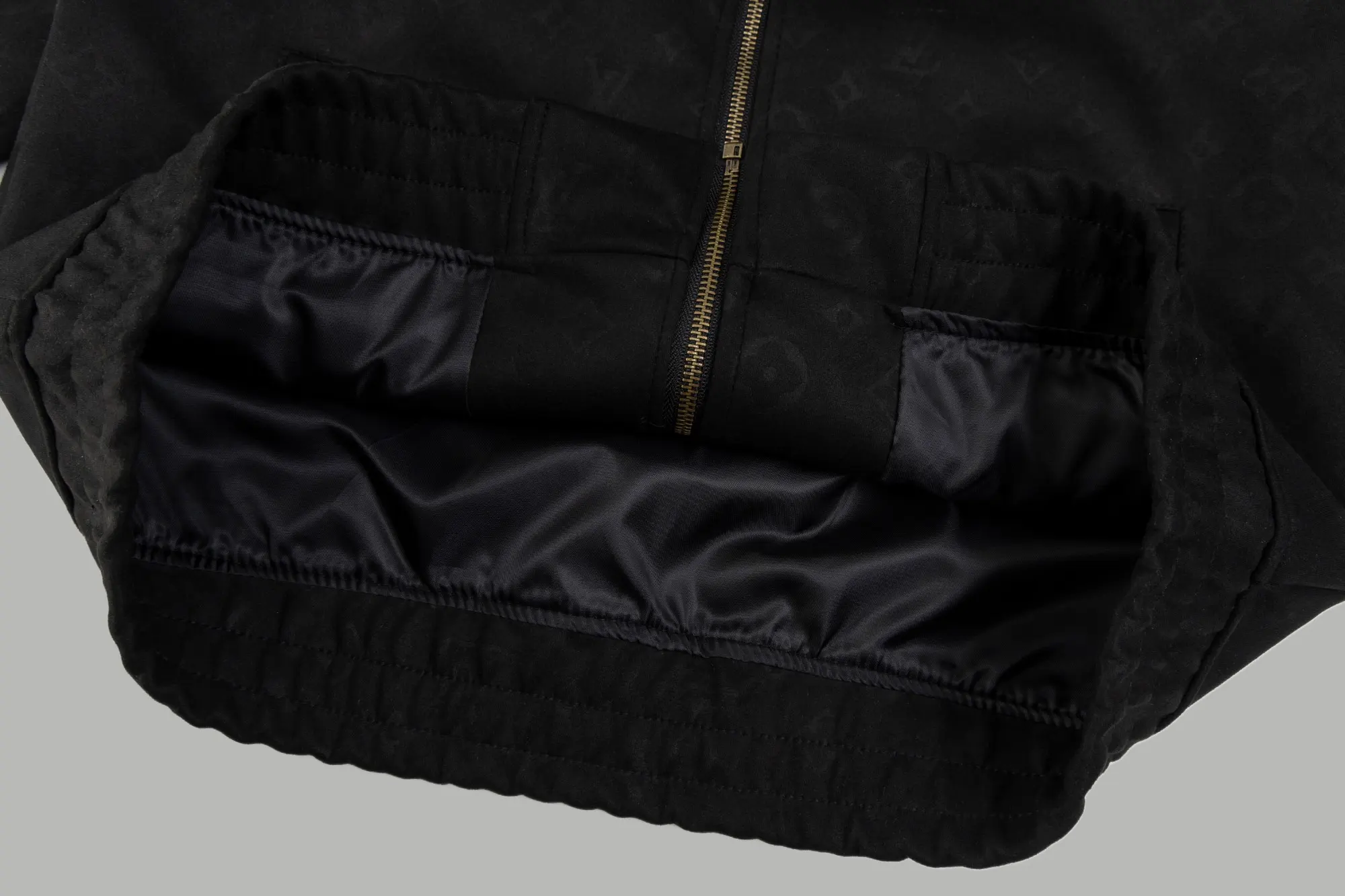Monogram Embroidered Suede Bomber Jacket D27022184 — view 7