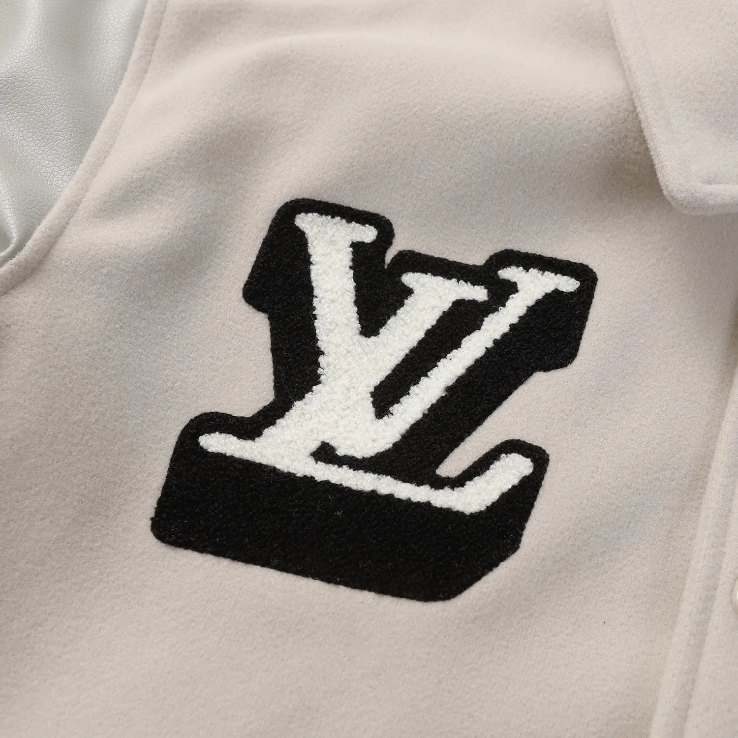 Embroidered Patch Varsity Bomber Jacket D25522178 — view 6
