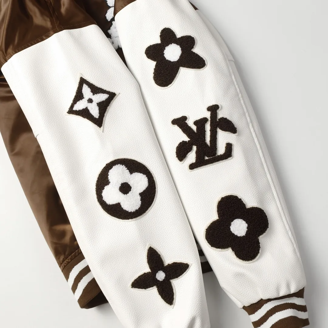 Embroidered Varsity Bomber Jacket D25522176 — view 5