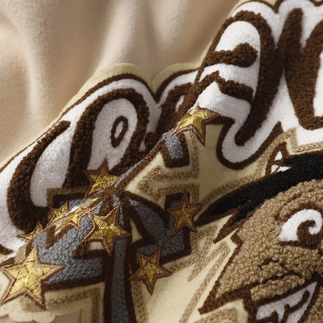 Embroidered Patch Varsity Jacket D25522175 — view 8