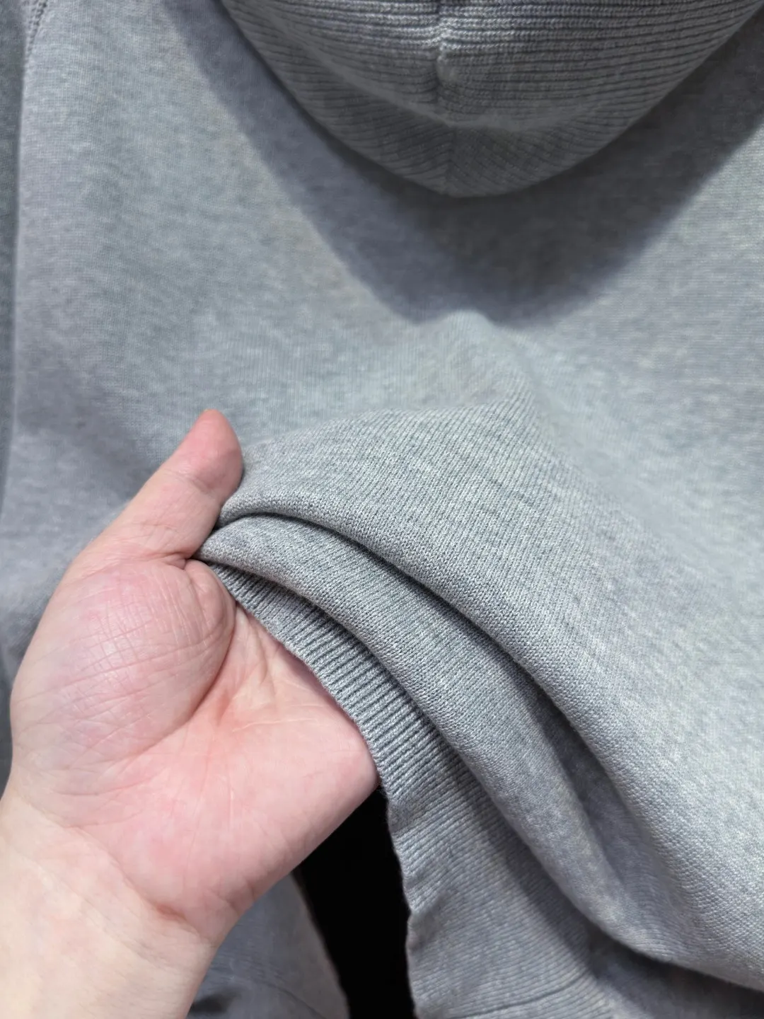 Knit Zip-Up Hooded Cardigan D24519728 — view 9