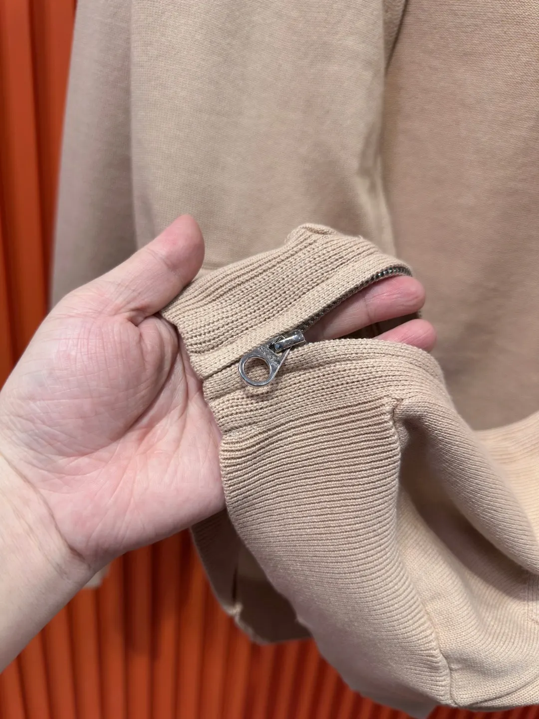 Loro Piana Zip-Up Knit Hoodie D24519727 — view 7