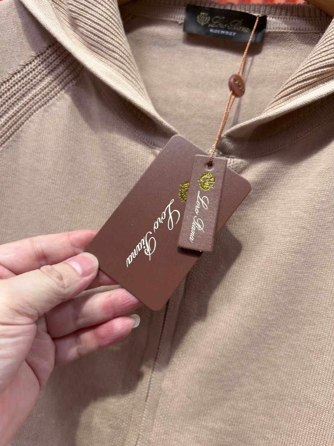 Loro Piana Zip-Up Knit Hoodie D24519727 — view 12
