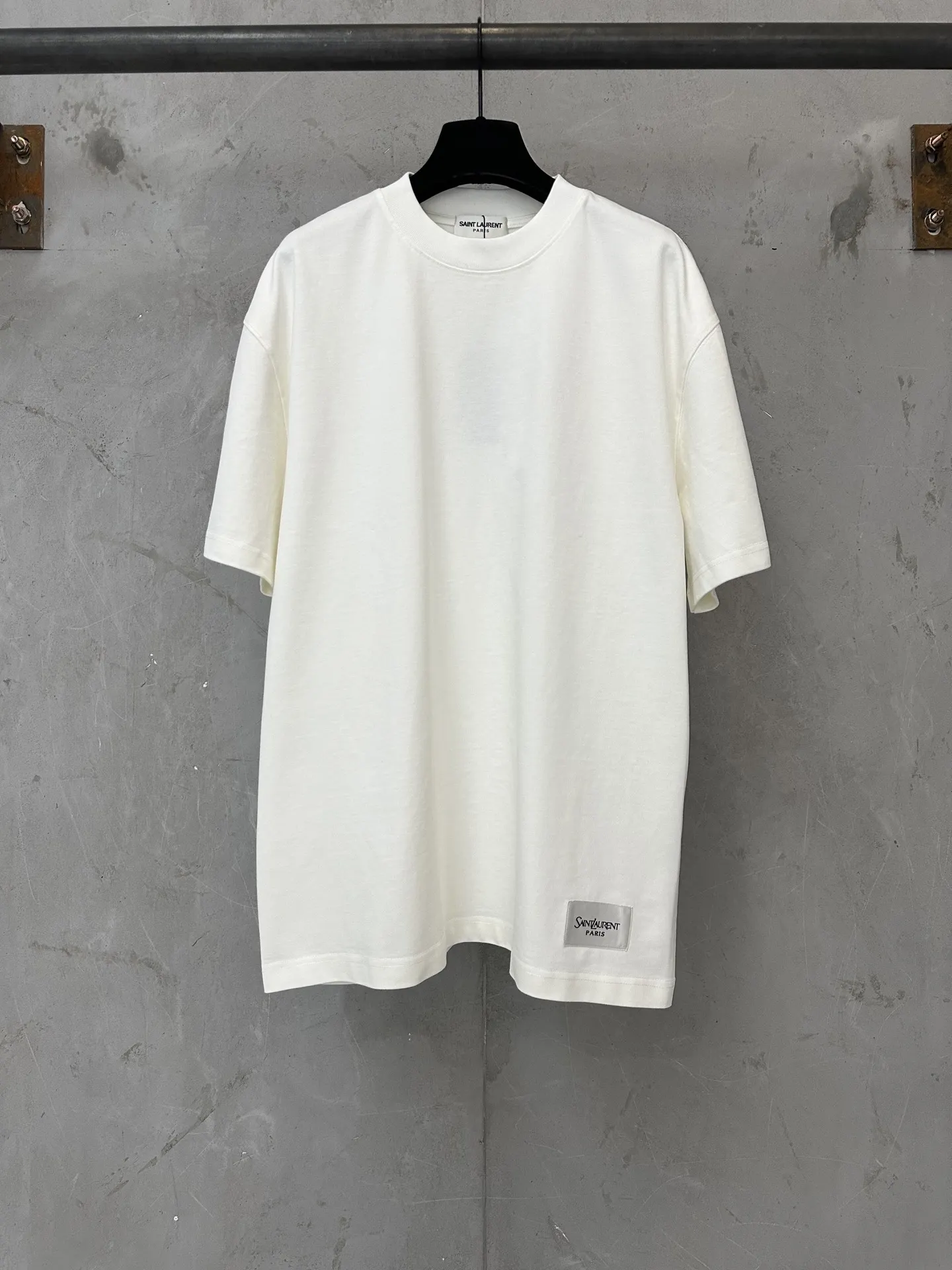 Logo-Patch Heavyweight Cotton T-Shirt D17011559