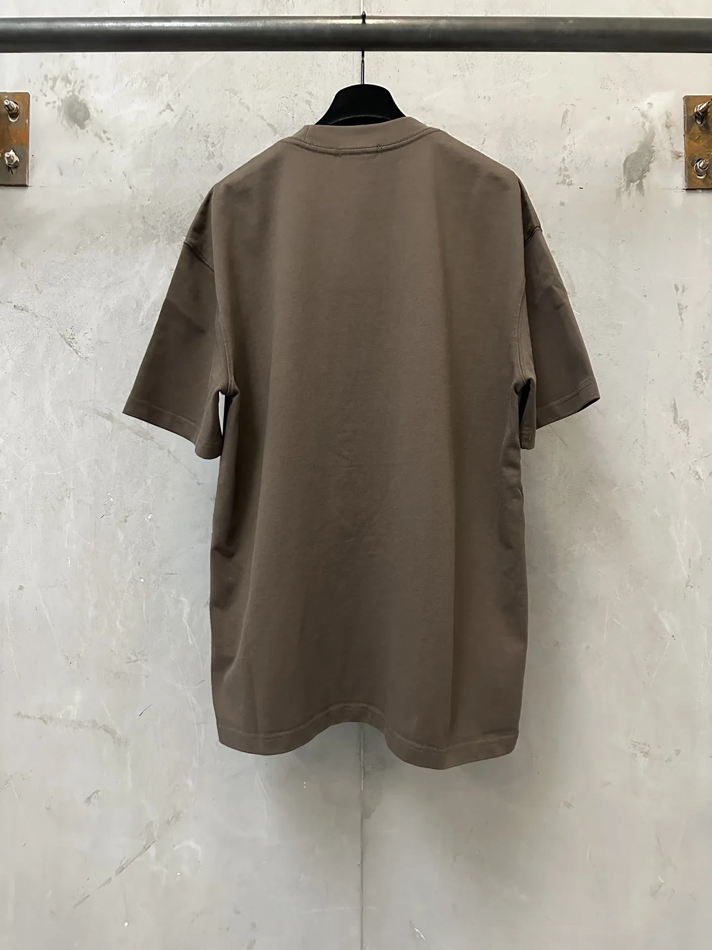 Triomphe Embroidered Heavyweight Cotton T-Shirt D19011186 — view 2